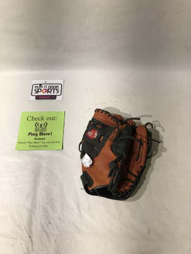 Brown Used Kid Pitch (9YO-13YO) Nokona Right Hand Throw Infield Tn1000 Baseball Glove 10"