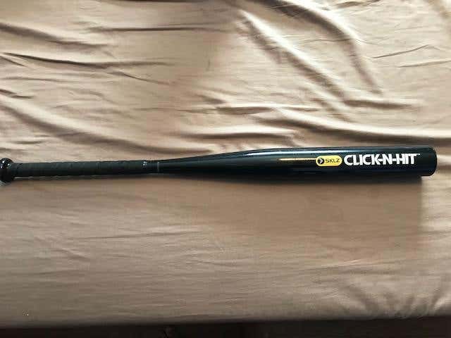 Used Kid Pitch (9YO-13YO) Training Other Alloy SKLZ CLICK-N-HIT Bat 31"