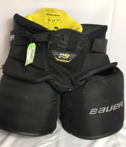 Bauer Used Small Black Senior Hockey Goalie Pants