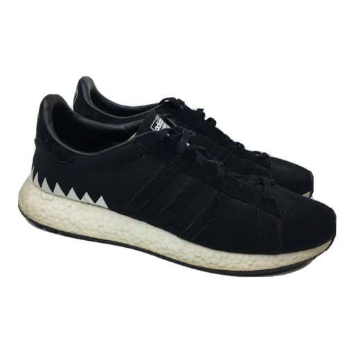 Adidas x Neighborhood Chop Shop Boost Sneaker Men's Sz 12 Core Black/White