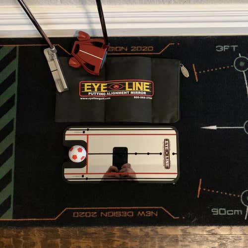 Eye Line Putting Alignment Mirror