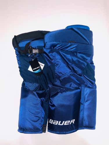 Bauer Nexus NHL Pro Stock Hockey Pants Large +2- NHL Team Stock-Navy Blue