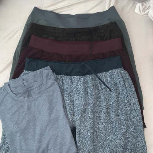 Lululemon Bundle 4 Shorts 1 Shirt