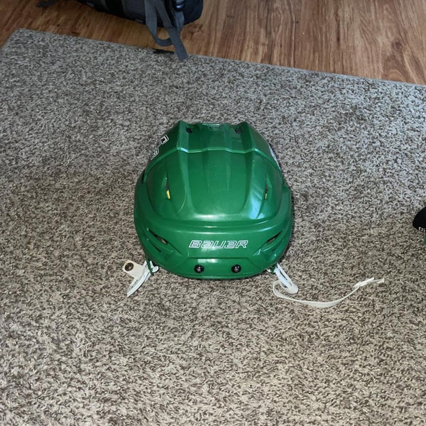 Green Used Medium Bauer Re-Akt 95 Helmet