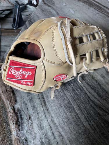 Used Adult Rawlings Right Hand Throw Infield Pro Preferred Baseball Glove 11.75"