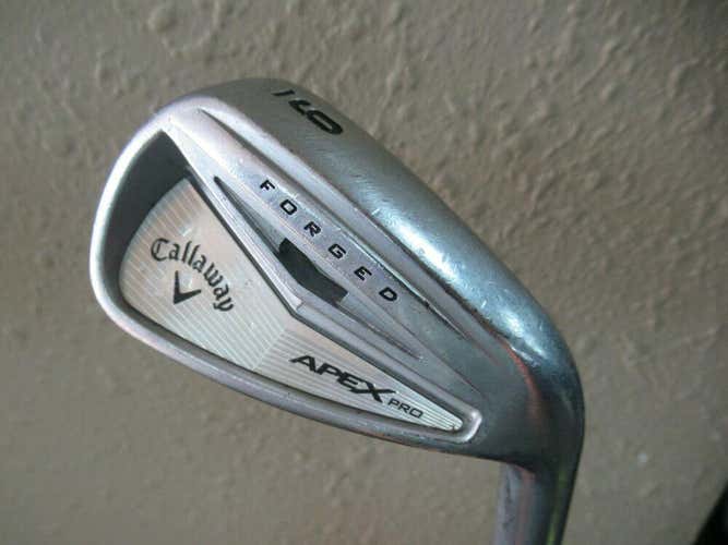 CALLAWAY APEX PRO FORGED 9 IRON DYNAMIC GOLD PRO S300 STIFF FLEX NEW GRIP