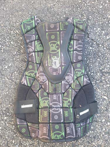 Black Used Adult Medium Brine Money Chest Protector