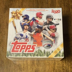 Topps 2020 MLB Baseball Holiday 10 Pack 100 Card Exclusive Mega Box