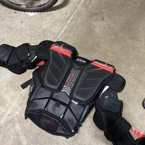Senior Large CCM Extreme Flex Shield Pro Chest and Arm Protector Goalie Chest Protector