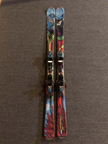Unisex 2011 All Mountain Fire Arrow 80 Pro With Bindings Max Din 12 Skis