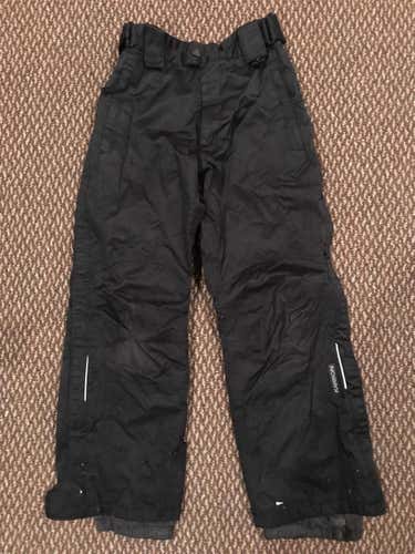 Black Youth Size 12 Karbon Ski Pants