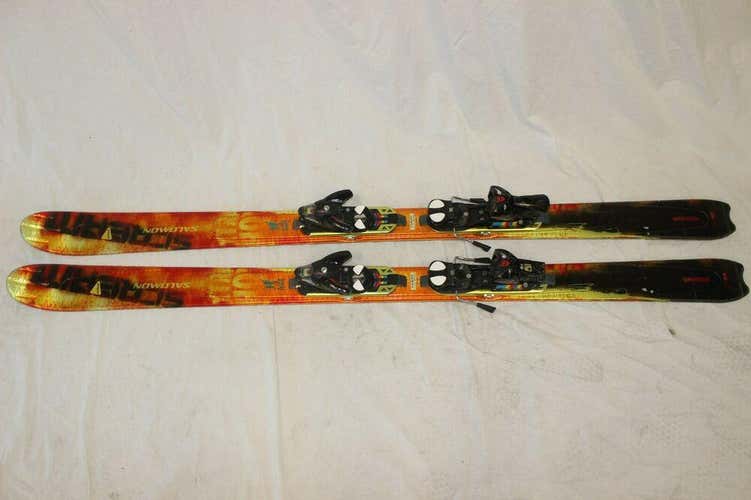 Salomon Spaceframe Scream 165 Cm Skis with Salomon Bindings