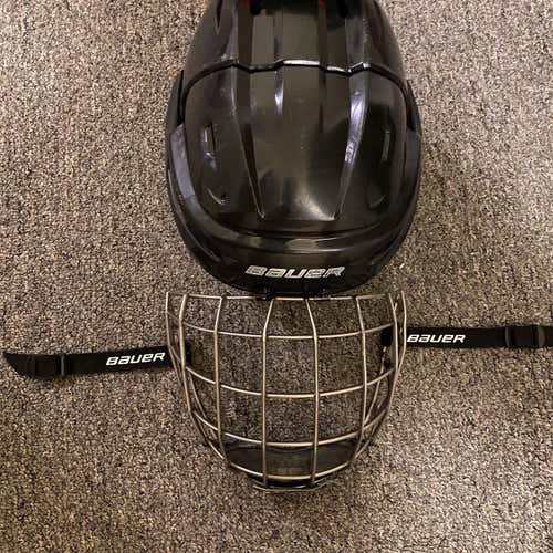 Black Used Small Bauer Re-Akt Helmet