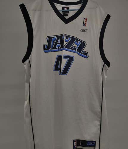 Utah Jazz Andrei Kirilenko Authentic Reebok NBA Basketball Jersey Size Adult Large
