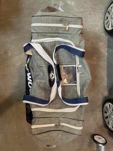 Sherwood BPM Navy and Gray 34” Player Hockey Bag