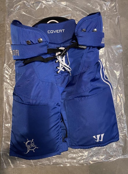 Blue Used Senior XL Warrior Covert Hockey Pants Pro Stock