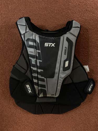 Black Adult One Size Fits All STX Shield Chest Protector