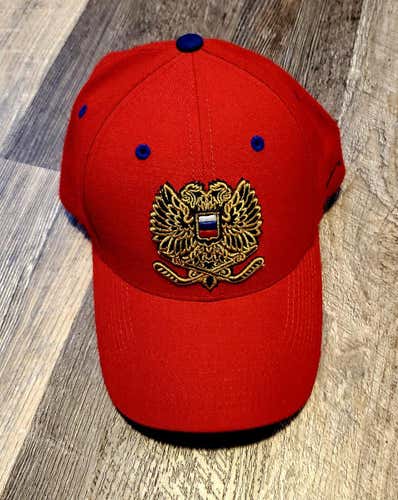 Red Nike Team Russia Hockey Hat