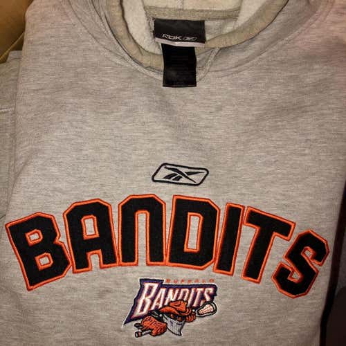 NLL Bandits Large Reebok Sweatshirt