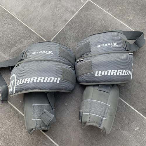 New Warrior Ritual X Goalie Knee Guards-Senior