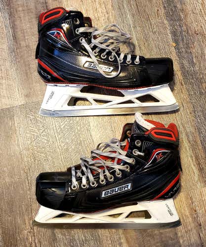 Used Bauer Vapor 1X Goalie Skates 11D