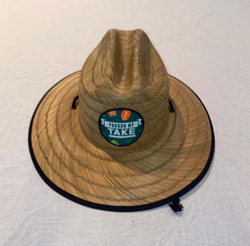 Pardon My Take Straw Hat