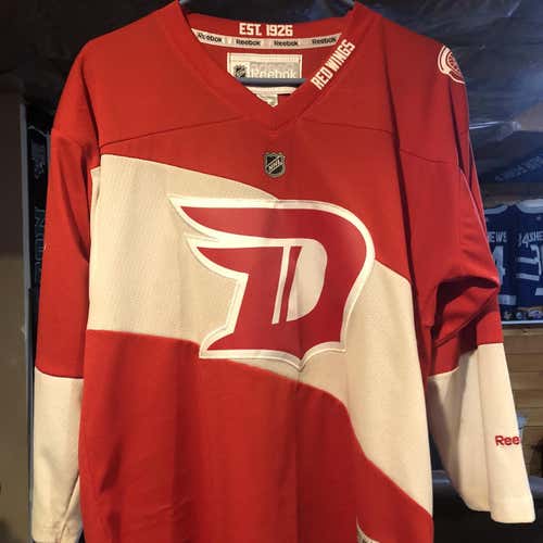 Detroit Redwing Reebok Youth Jersey (L/XL)