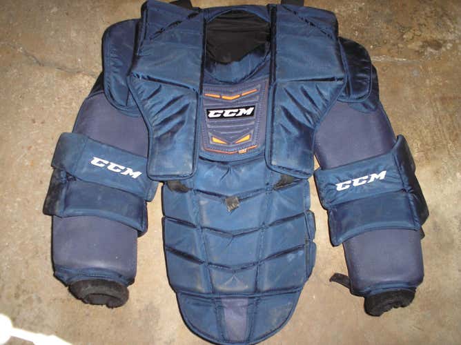 Roberto Luongo XL CCM Goalie Chest Protector Pro Stock