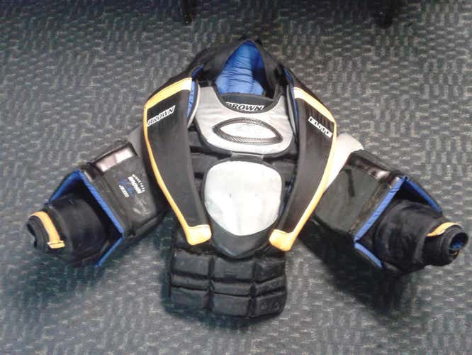 Brown Senior Large  Goalie Chest Protector Pro Stock