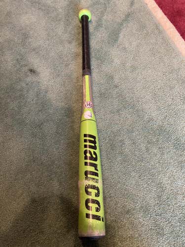 Used Kid Pitch (9YO-13YO) USSSA Certified Marucci Alloy Hex Alloy Bat (-12) 16 oz 28"