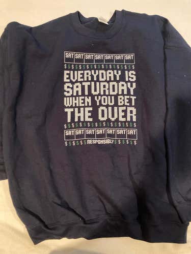 Bet The Over Barstool XXL  Sweatshirt