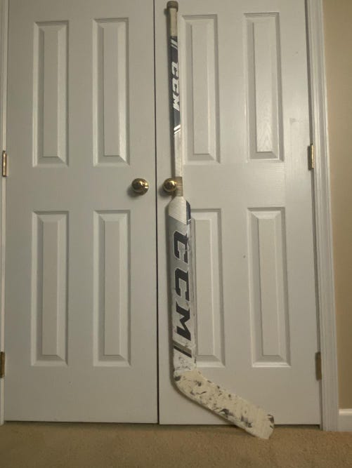 Used Ccm Extreme Flex 4 27’ Ice Hockey Goalie Goalie Sticks