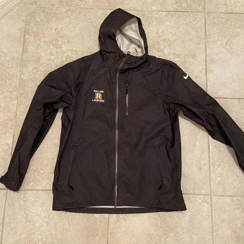 Gray Rollins College Large Nike Waterproof Jacket