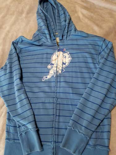 Vintage Blue Used Men's New York Mets Adult Medium Nike Sweatshirt