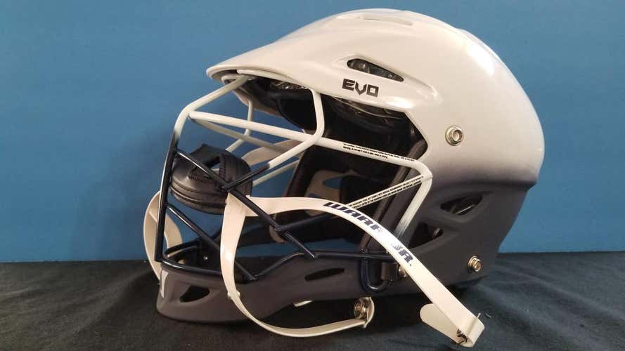 White - Adult Warrior Evo Helmet