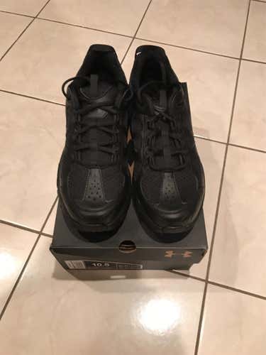 Black Men's Size Men's 10.5 (W 11.5) Under Armour Sneakers / Crosstrainers
