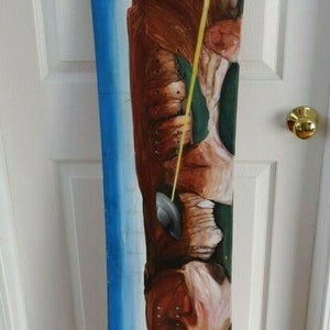 HAND PAINTED ART K2 SNOWBOARD 154 CM WITHOUT BINDINGS