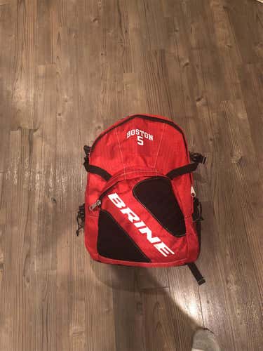 Team Issued BU Brine Lacrosse Backpack
