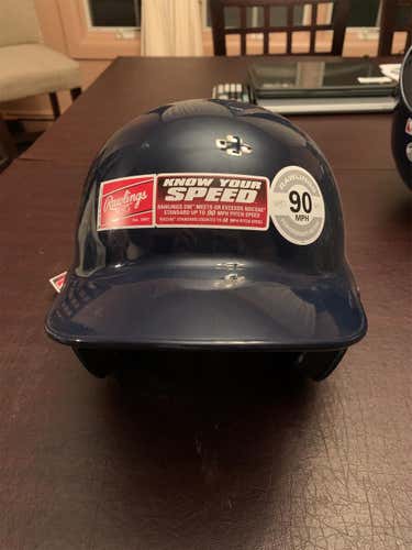 Blue New Large Rawlings Batting Helmet