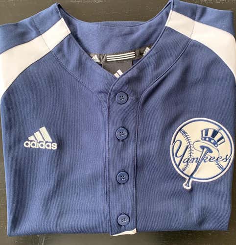 NY Yankees Youth Small Adidas Jersey