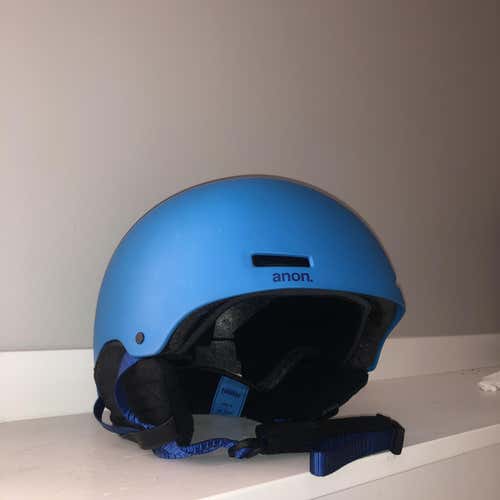 Blue Used Large Anon Helmet