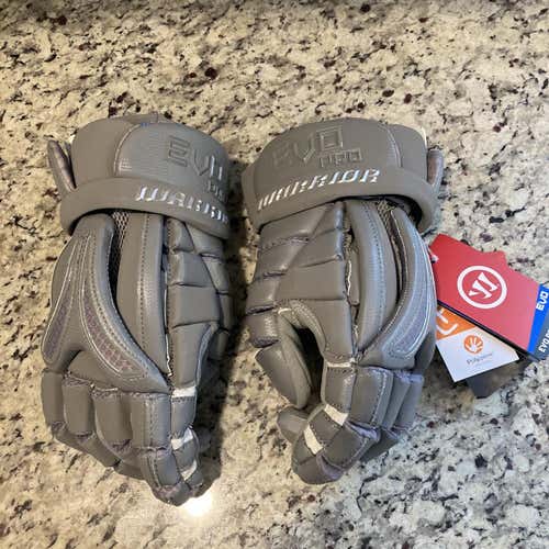 BRAND NEW Gray Warrior Evo Pro 13" Lacrosse Gloves