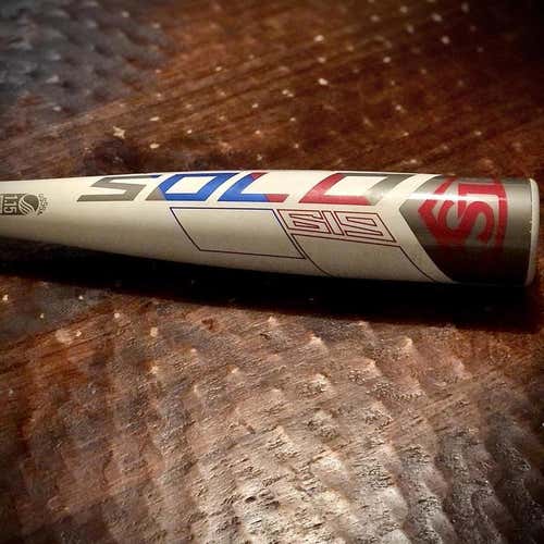 Kid Pitch (9YO-13YO) 2019 Alloy 2019 Solo 619 (-10) 19 oz 29" Bat - (hold for buyer)