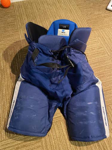 Blue Senior Large Bauer Nexus Custom Pro Pro Stock Hockey Pants