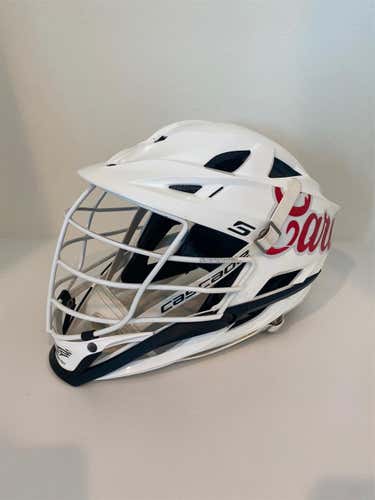 White Adult Player's Cascade S Helmet