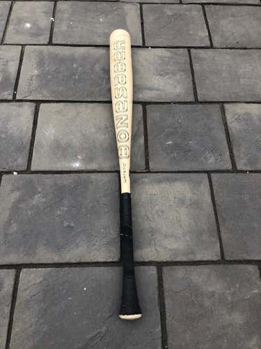 Used Kid Pitch (9YO-13YO) USSSA Certified 2019 Warstic Alloy Bonesaber Bat (-8) 23 oz 31"
