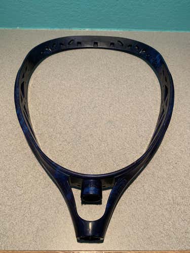 Marble Dyed Blue Used Goalie STX Unstrung Eclipse Head
