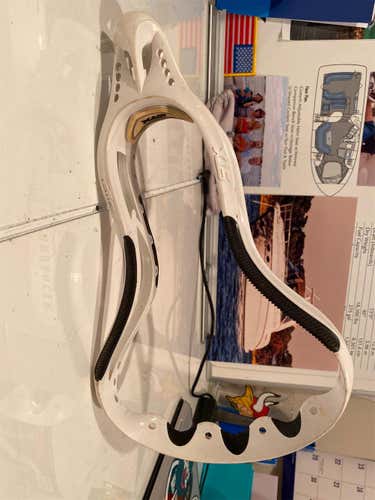 White Used Attack & Midfield Unstrung Deuce Head