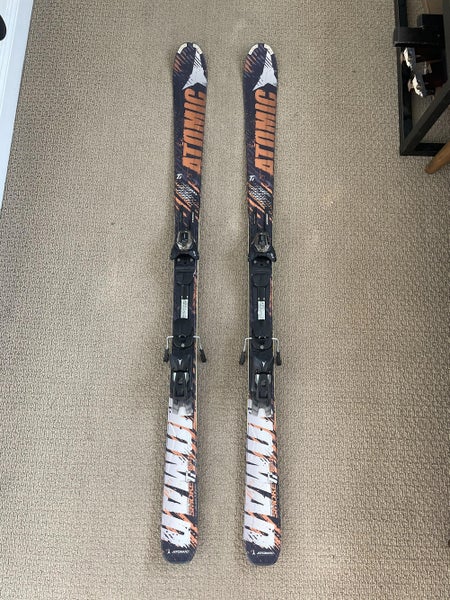 Used Men's Atomic All Mountain Nomad Smoke Ti Skis With Bindings Max Din 12