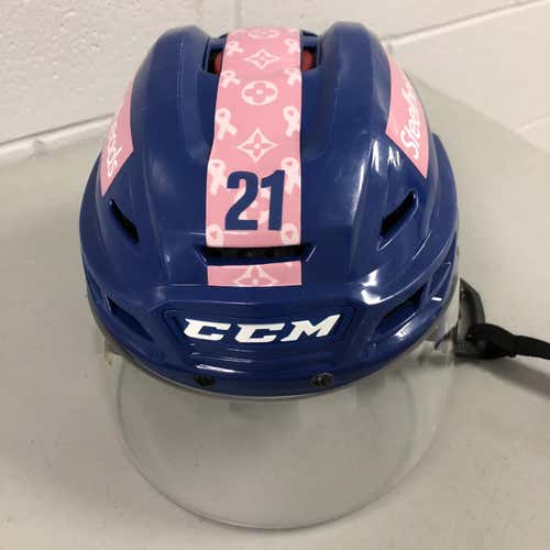 Mississauga Steelheads OHL Medium Game worn helmet CCM Resistance Pro Stock